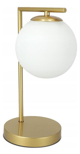 Lampada da tavolo 1xE27/40W/230V oro/bianco