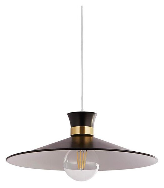 Searchlight 601891BK - Lampadario a cavo BALHAM 1xE27/60W/230V