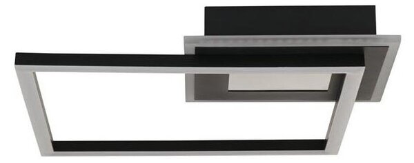 Searchlight 44250BK - plafoniera da soffitto LED dimmerabile QUADRATE LED/24W/230V 36x36 cm
