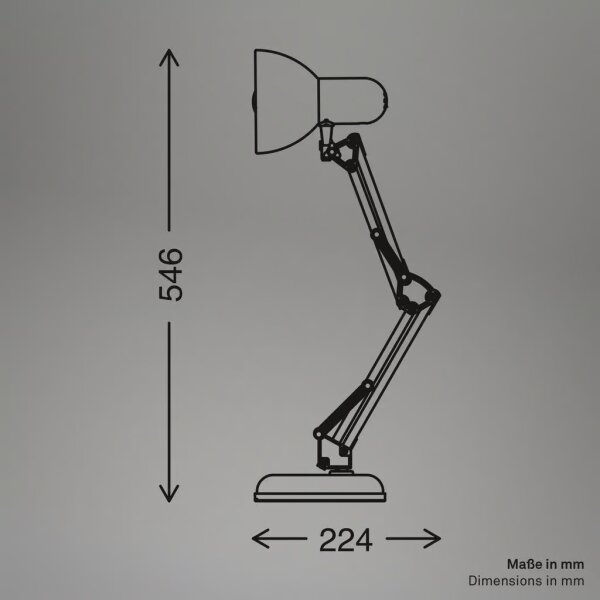 Brilo - Lampada da tavolo PIXA 1xE14/25W/230V beige