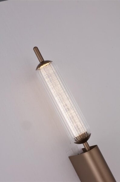 Searchlight 76210CL - Applique dimmerabile da parete a LED CATTAIL LED/6W/230V