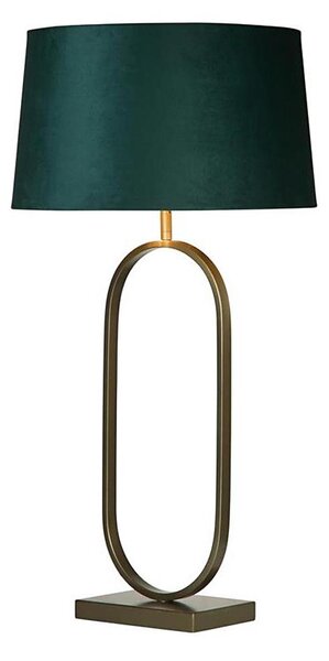 Searchlight EU94102EM - Lampada da tavolo MODISH 1xE27/60W/230V verde