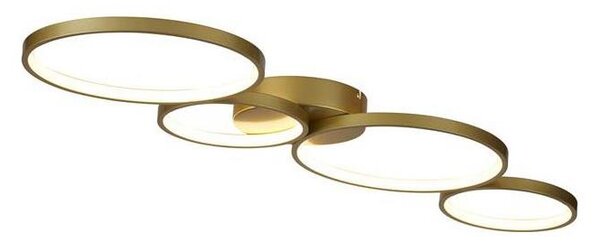 Searchlight 25772-4GO - Plafoniera dimmerabile a LED CIRQUE LED/37W/230V 3000K 33x97 cm