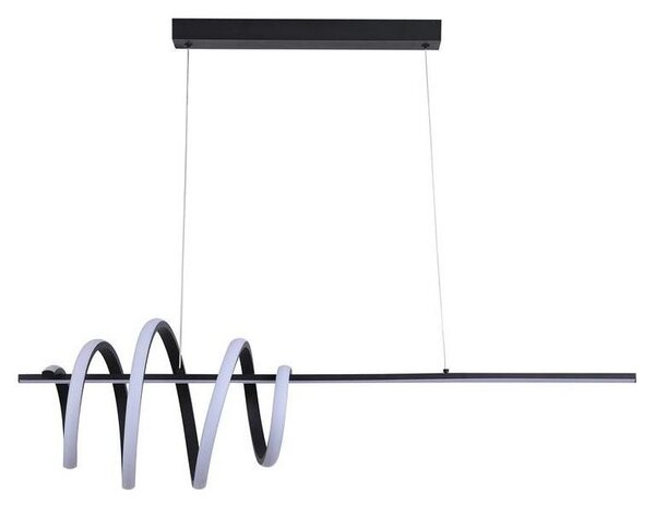 Searchlight 22510BK - Lampada a sospensione dimmerabile su cavo SWORD LED/40W/230V 3000K