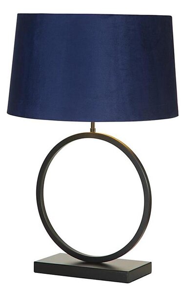 Searchlight EU93101AZ - Lampada da tavolo ELEGANT 1xE27/60W/230V blu