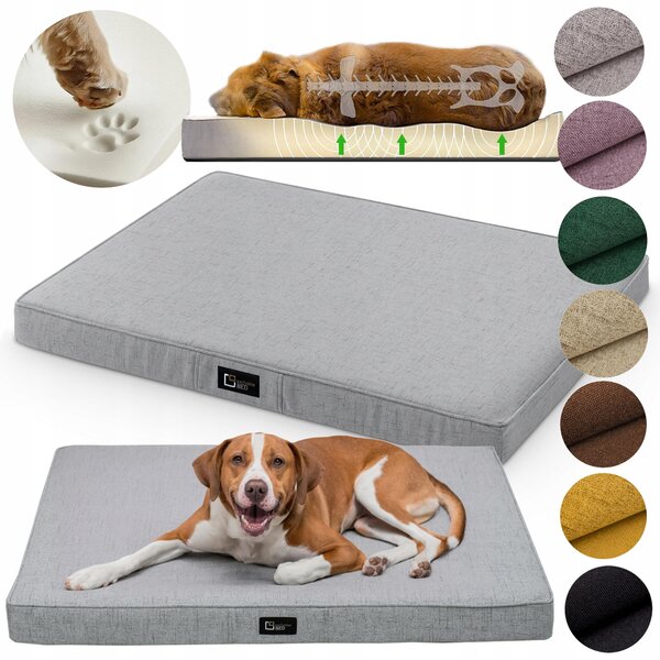 Letto ortopedico esclusivo per cani, modello Premium, 120x90 cm