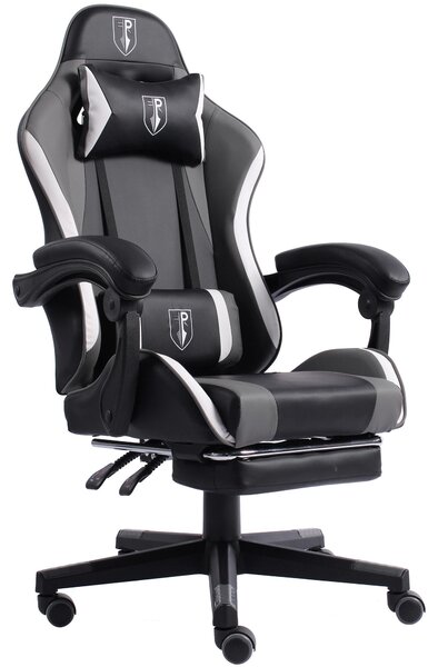Sedia da gaming, sedile sportivo, sedia da ufficio per l'home office, poltrona da ufficio