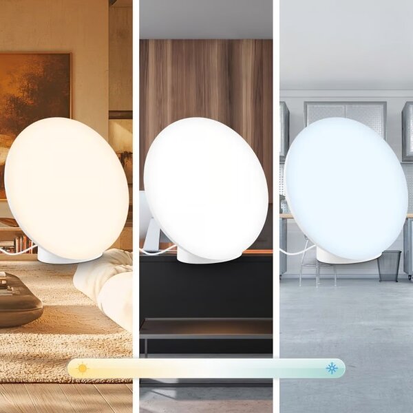 Brilo - Lampada da tavolo LED RGBIC dimmerabile TARA LED/6W/230V 3000-6500K bianca + telecomando