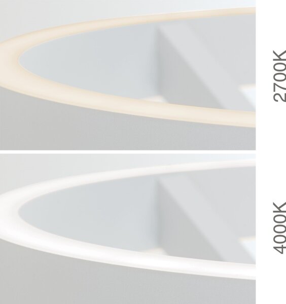 Orion - Lampada da terra dimmerabile a LED KOLK LED/40W/230V 2700/4000K bianca