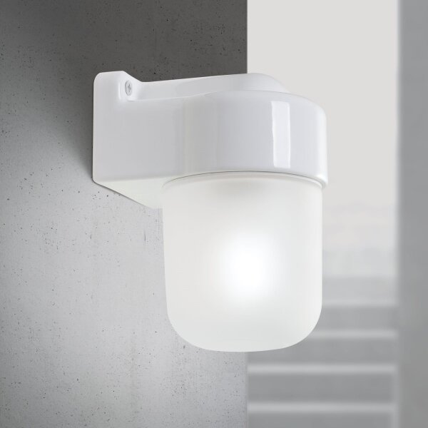 Orion - Lampada da parete OSTIA 1xE27/40W/230V bianca