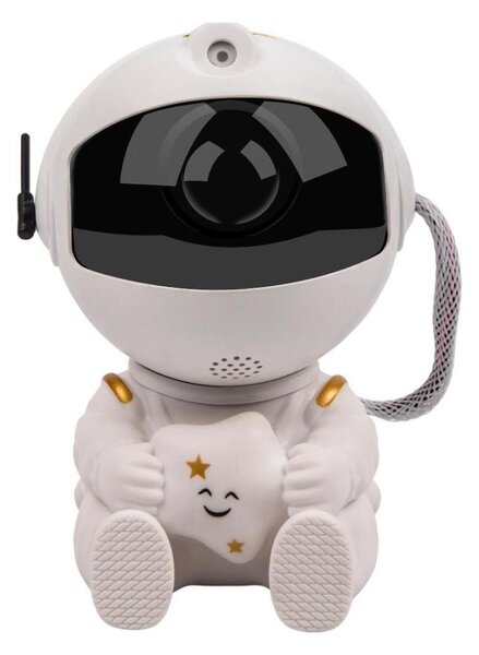 Retlux - Proiettore LED per bambini 230 V astronauta 12,5 cm + telecomando