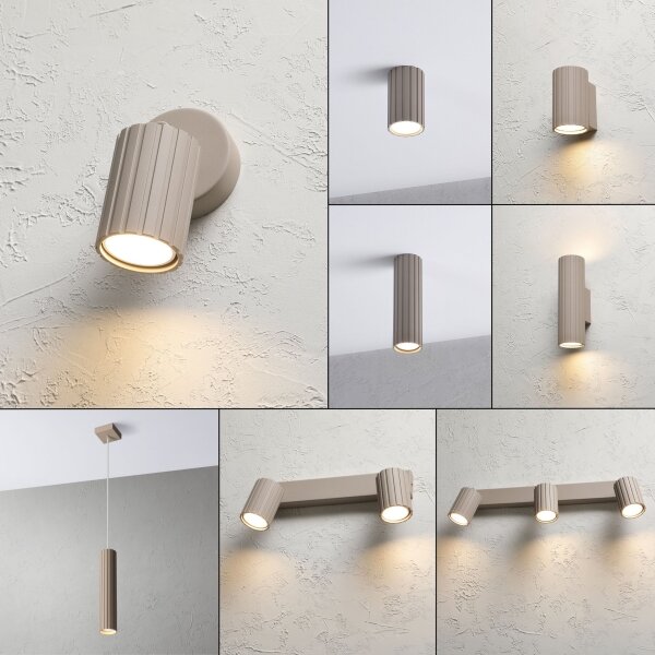 BRILAGI - Faretto CRISPINA 1xGU10/10W/230V beige