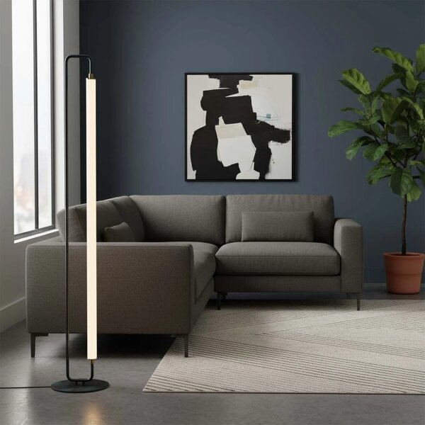 Lampada da terra a LED FELICJA LED/24W/230V 4000K nera
