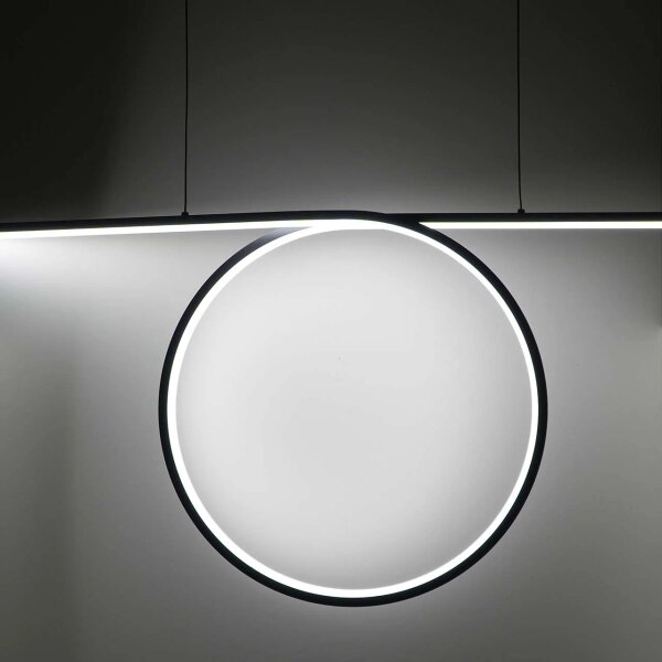 Lampadario LED sospeso su cavo ODETTA LED/42W/230V 4000K nero