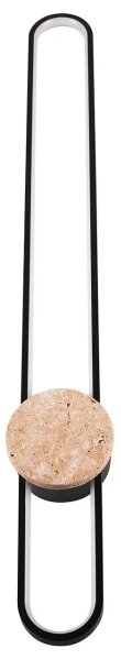 Lampada da parete LED FLORENTYNA LED/24W/230V 4000K nero/beige