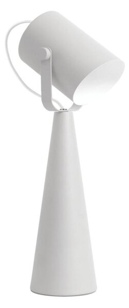 Kanlux 36260 - Lampada da tavolo LARATA 1xE27/5W/230V bianca