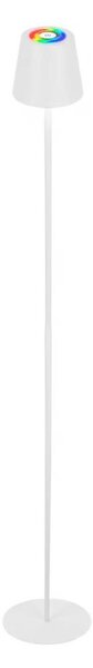 Briloner 1507016 - Lampada da terra LED dimmerabile KIKI 4,3W/5V IP44 2600 mAh bianca