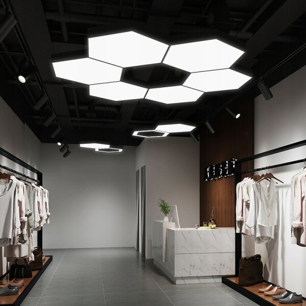LED lampadario a cavo LED/20W/230V nero