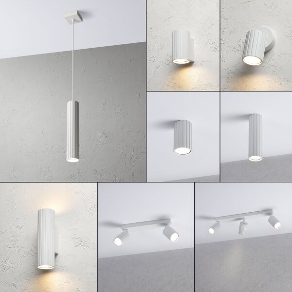 Brilagi - Lampada a sospensione con cavo CRISPINA 1xGU10/10W/230V bianca