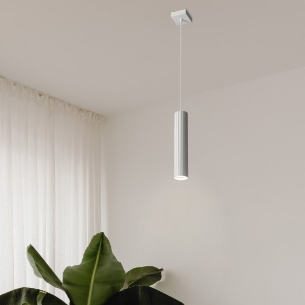 Brilagi - Lampada a sospensione con cavo CRISPINA 1xGU10/10W/230V bianca