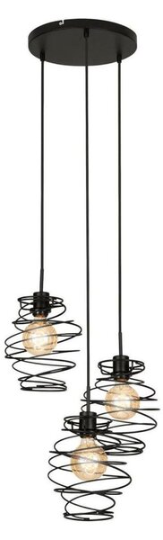Briloner 4870-035 - Lampada a sospensione con cavo 3xE27/60W/230V