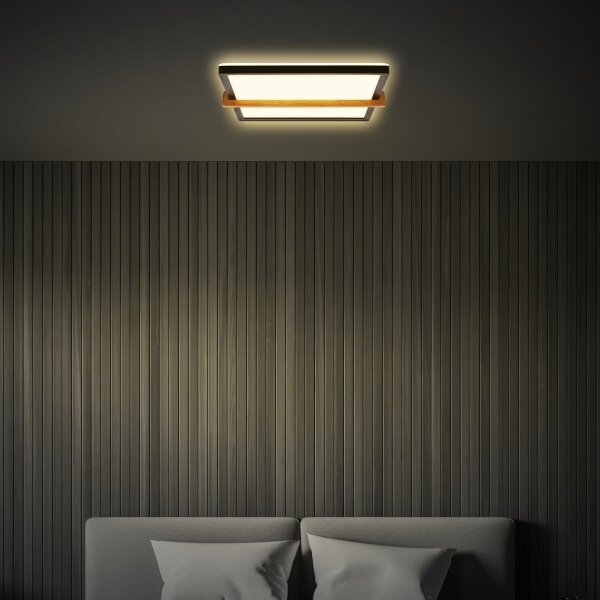Briloner 3845015 - Plafoniera LED/18W/230V 29,5x31,5 cm