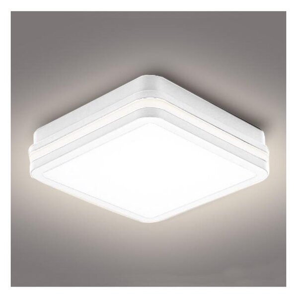 Brilagi - Lampada LED da esterno BENE LED/18W/230V 22x22 cm bianca IP54