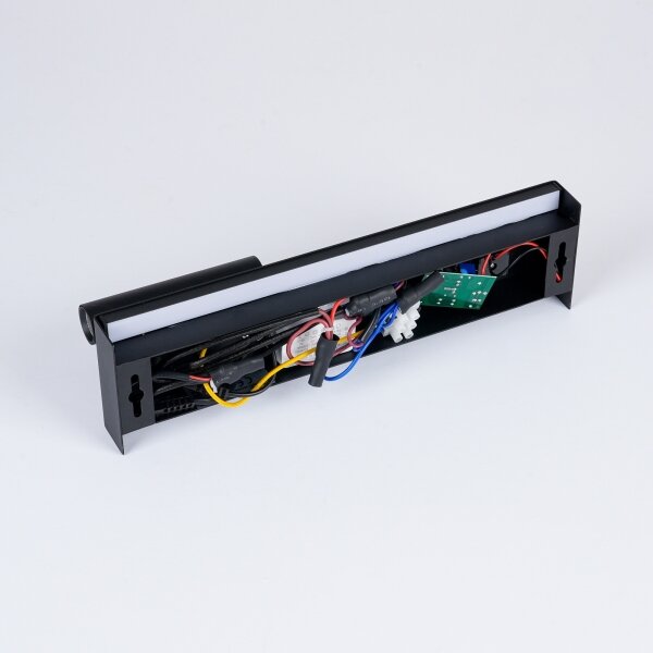 Brilagi-LED Lampada da parete orientabile con porta USB NOCTIS LED/3W/230V+LED/9W nera