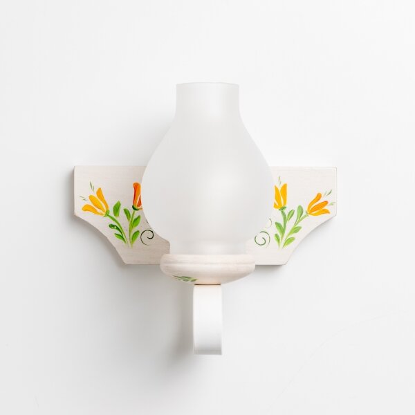 Brilagi - Applique QUEEN 1xE14/40W/230V faggio/color crema