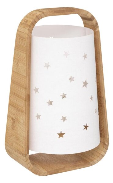 Atmosphera - Lampada da tavolo STARS 1xE14/40W/230V in bambù