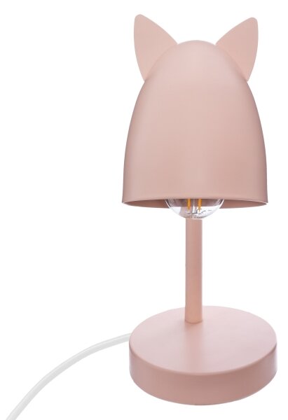 Atmosphera - Lampada da tavolo per bambini OREILLES 1xE14/40W/230V rosa