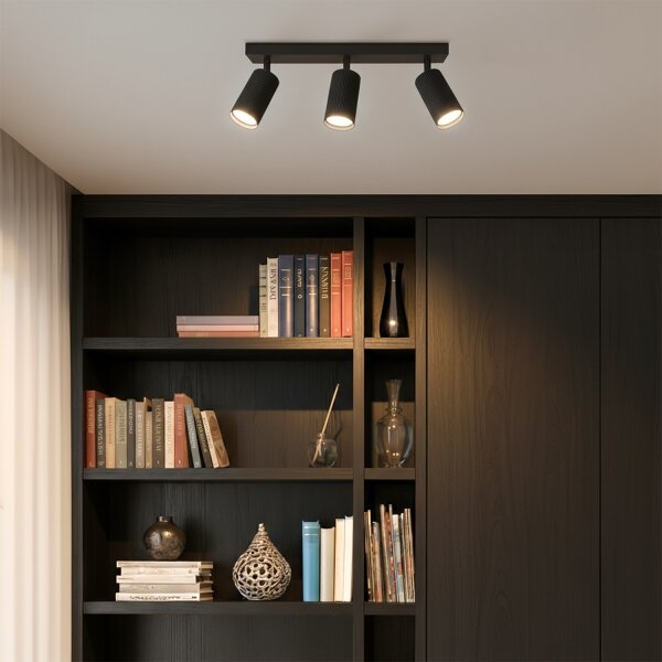 Brilagi - Faretto LED RGBW dimmerabile SELE MODERN 3xGU10/4,8W/230V nero