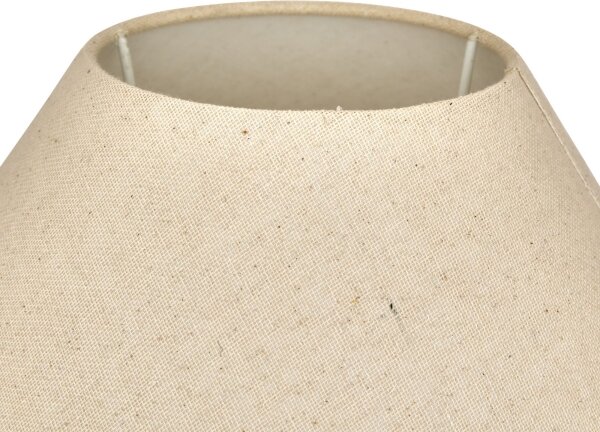 Atmosphera - Lampada da tavolo SEIYA 1xE27/60W/230V marrone/beige
