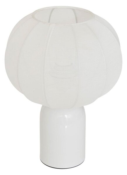 Atmosphera - Lampada da tavolo TOBIE 1xE27/60W/230V bianca