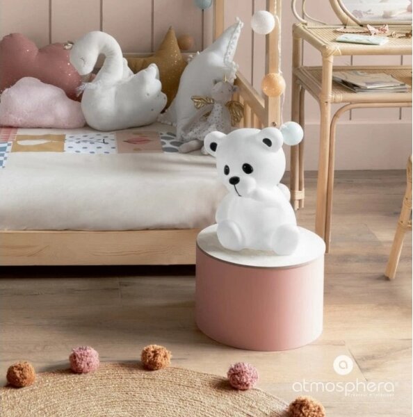 Atmosphera - Luce notturna LED per bambini TEDDY LED/3xAA bianca