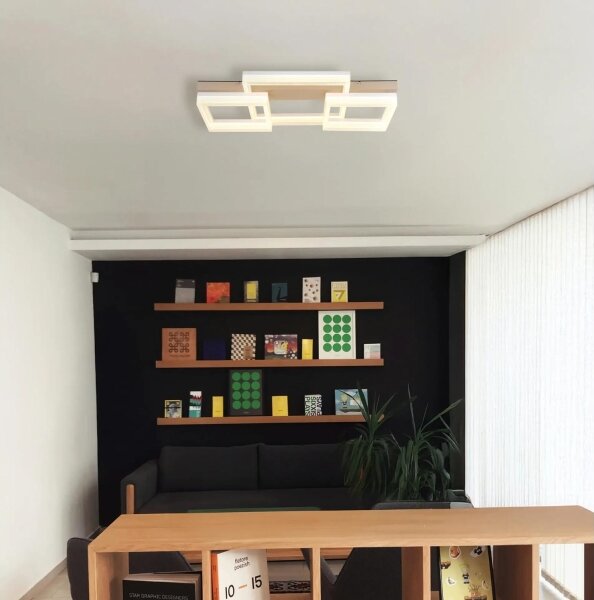 Globo 48047D2 - Plafoniera da soffitto ZARA LED/40W/230V 3000K 33x66 cm