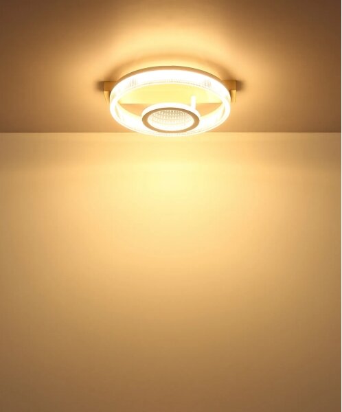 Globo 48046D5 - Plafoniera LED ZARA LED/18W/230V 3000K 33x36 cm