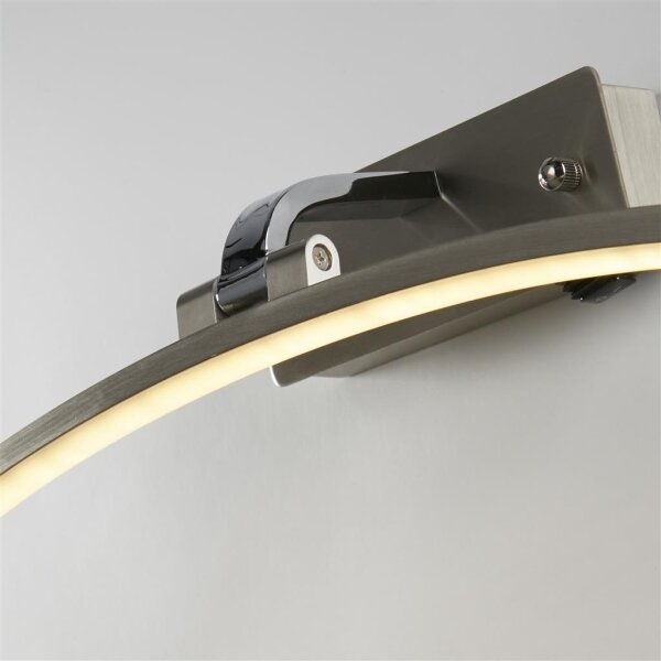 Searchlight 79821-40SS - Lampada LED per quadri SANTORINI LED/8,2W/230V argento