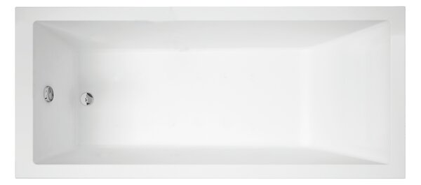 Vasca rettangolare Amea bianco 70 x 160 cm