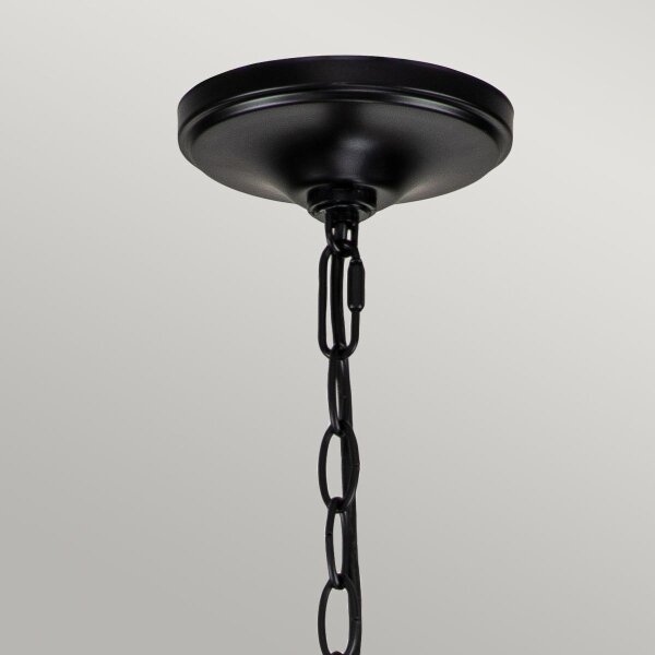 Kichler KL-CAPITOL-HILL12-BLK-Lampadario a catena CAPITOL HILL 12xE14/40W/230V nero