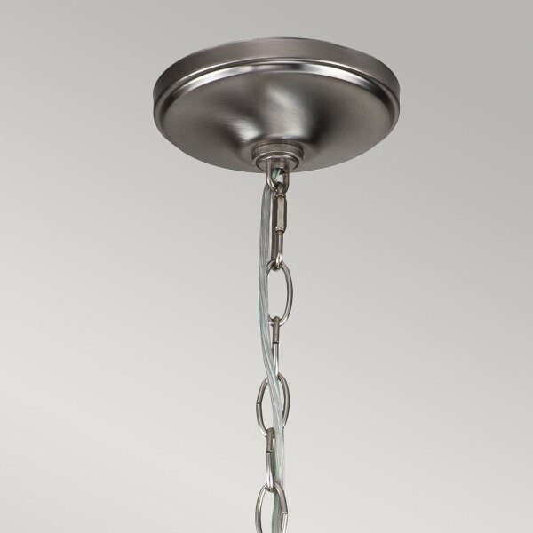 Kichler KL-CAPITOL-HILL12-BN-Lampadario a catena CAPITOL HILL 12xE14/40W/230V cromo