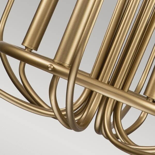 Kichler KL-CAPITOL-HILL12-PNBR-Lampadario a catena. CAPITOL HILL 12xE14/40W/230V oro