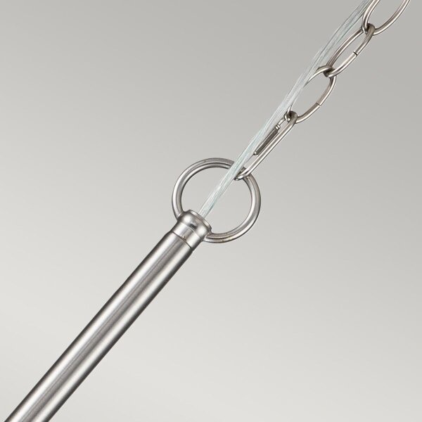 Kichler KL-CAPITOL-HILL6-BN-Lampadario a catena CAPITOL HILL 6xE14/40W/230V cromo