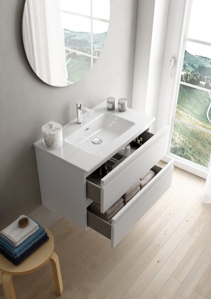 Mobile Sottolavabo da Bagno 63x30x54 cm in Truciolato Colori