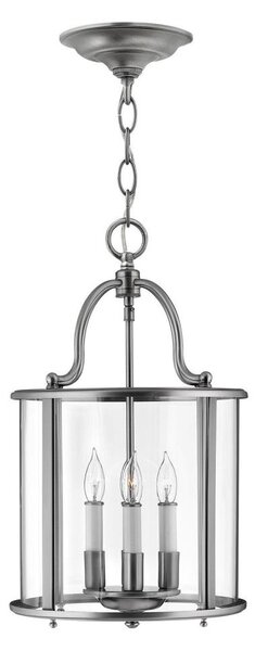 Hinkley HK-GENTRY-P-M-PW - Lampadario a catena GENTRY 4xE14/60W/230V, cromo satinato