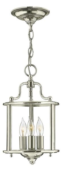 Hinkley HK-GENTRY-P-S-PN - Lampadario a catena GENTRY 3xE14/60W/230V, cromo lucido