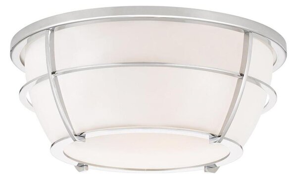 Quoizel QZ-CHANCE-F-PC - Plafoniera per bagno CHANCE 2xE27/60W/230V IP44