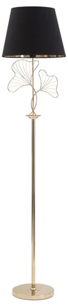 Lampada da Terra Leaves Ø 38x167 cm in Ferro e Poliestere