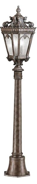 Kichler KL-TOURNAI4-M - Lampada da esterno TOURNAI 1xE27/60W/230V IP44 bronzo