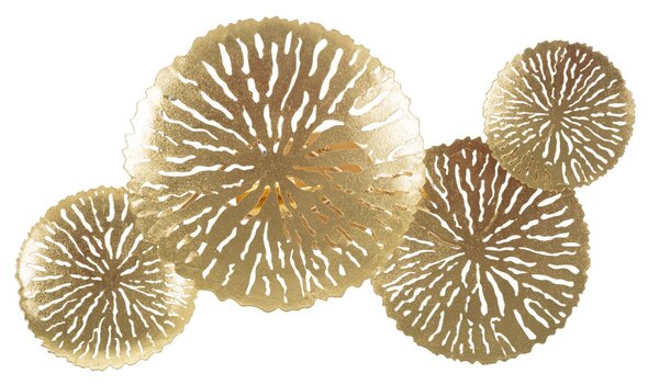 Lampada da Muro Dishi Plus 47x13x28 cm in Ferro